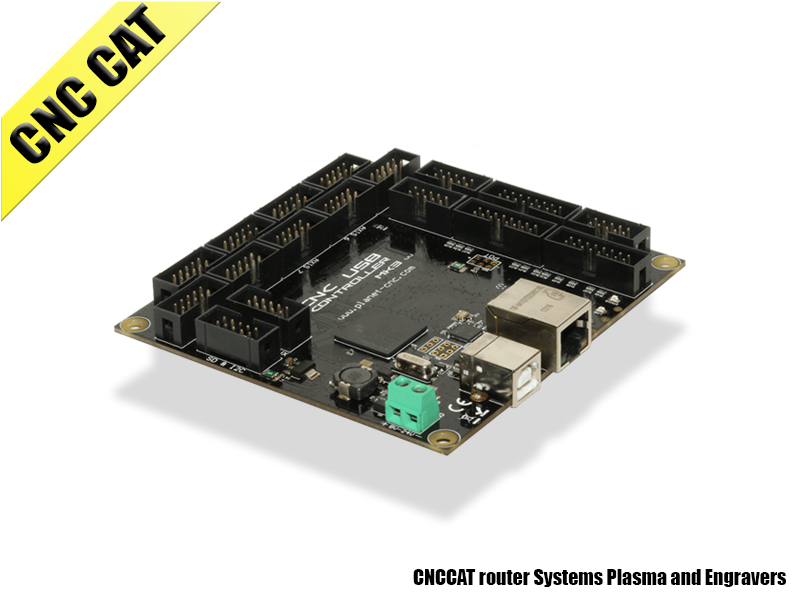 CNC USB controller Mk3 (9 axis) -with licence